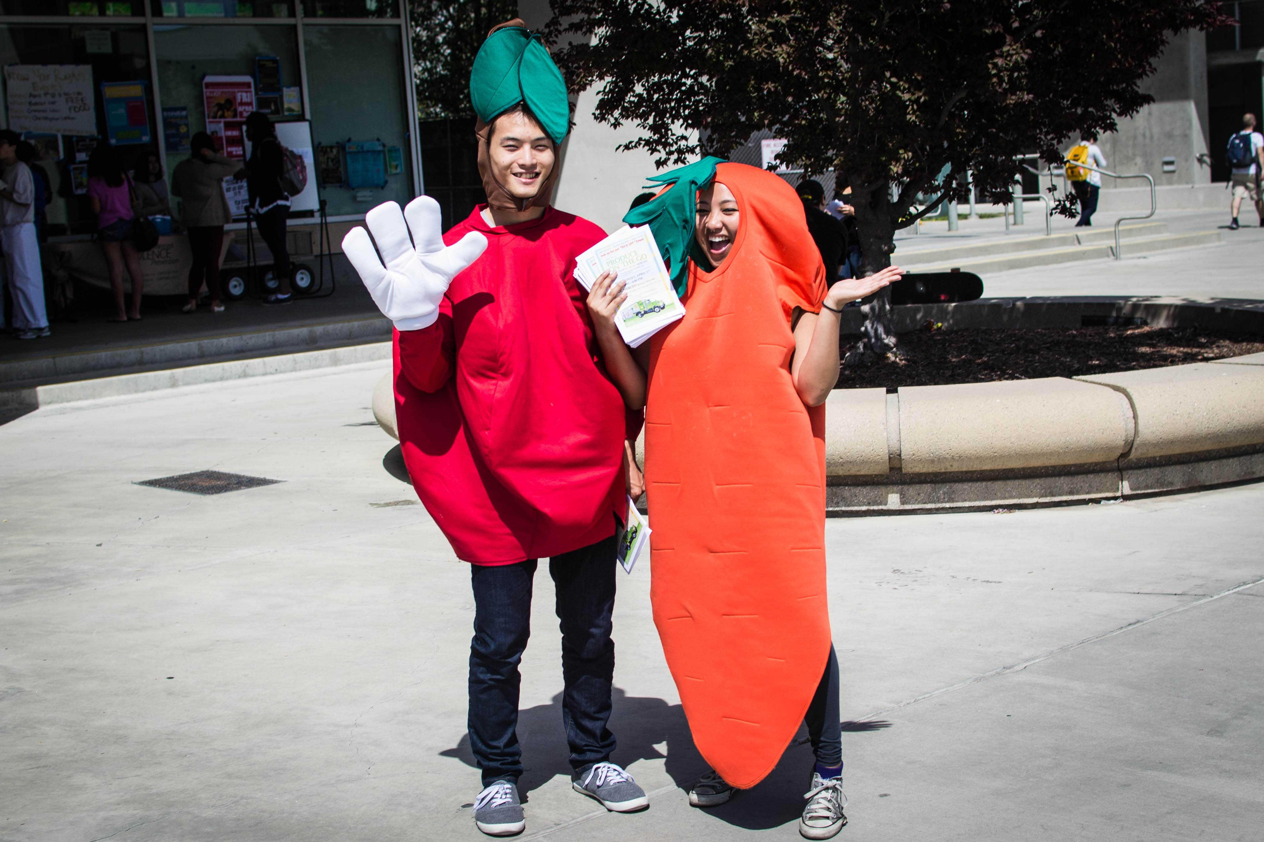 The Carrot and the Apple advertise for Produce on the Go.